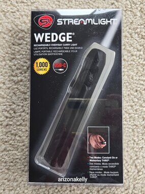 NIB Streamlight Wedge Flashlight 1000 Lumens *FIRM*